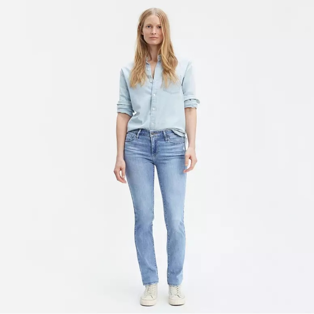 Levi’s Women’s 712 Slim Jeans Light Wash Size 34/18